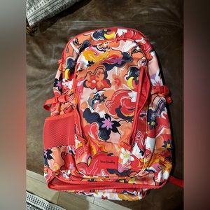 Very Bradley lay flat backpack